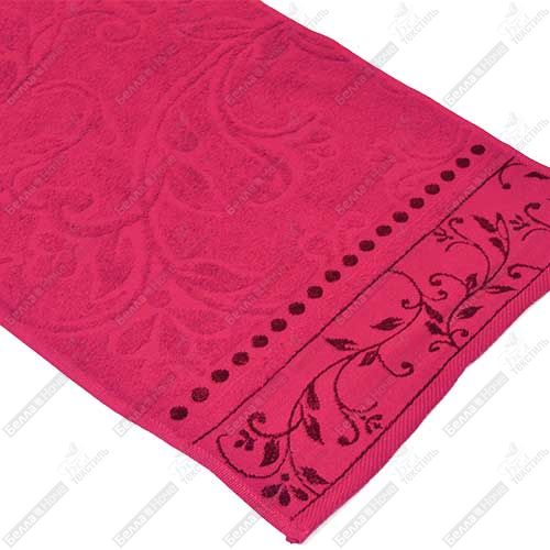 ВВТ 3 пр. К-т полотенец жакк.цв.202 Фуксия 860 