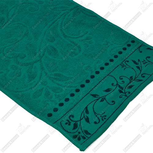 ВВТ 3 пр. К-т полотенец жакк.цв.635 Темно-бирюзовый 860 