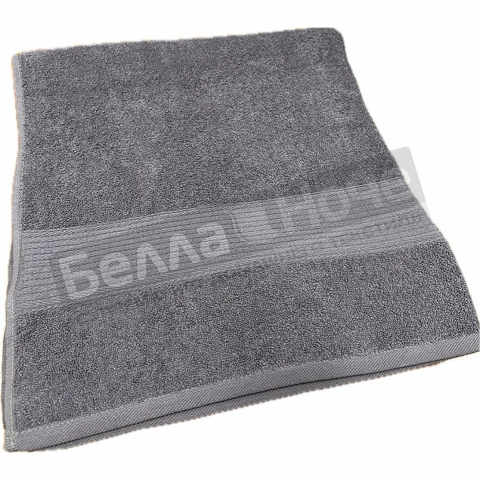 Детальная картинка товара «ввт простынь махр. гл/кр 150*200 цв.615 графит 350гр (12)»