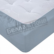 Люксония Пододеяльник поплин гл/кр 1,5сп. Серый