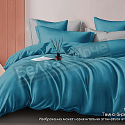 КПБ Luxor сатин гл/кр 1,5сп. диз. № 17-4421 Темно- бирюзовый
