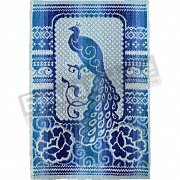 Авангард Полотенце махр. пестр. 30*50 С79-ЮА рис.3143 Павлин