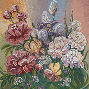 Гобелен Плюс наволочка 50*50 Пионы