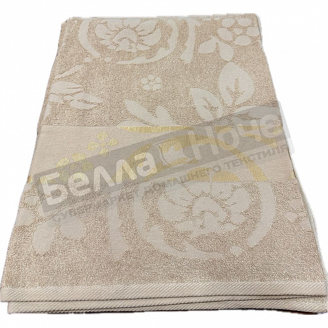 Детальная картинка товара «ввт простынь махр. гл/кр 150*212 цв.107 кофе с молоком 350гр (617)»