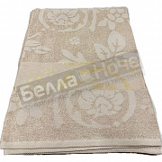 ВВТ Простынь махр. гл/кр 150*212 цв.107 Кофе с молоком 350гр (617)