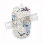 СТ Варежка- прихватка двунитка стеганая 17*25 8598/1 История открыток