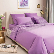 Экотекс Моноспейс Простыня на резинке сатин 140*200/23 Фиолетовый