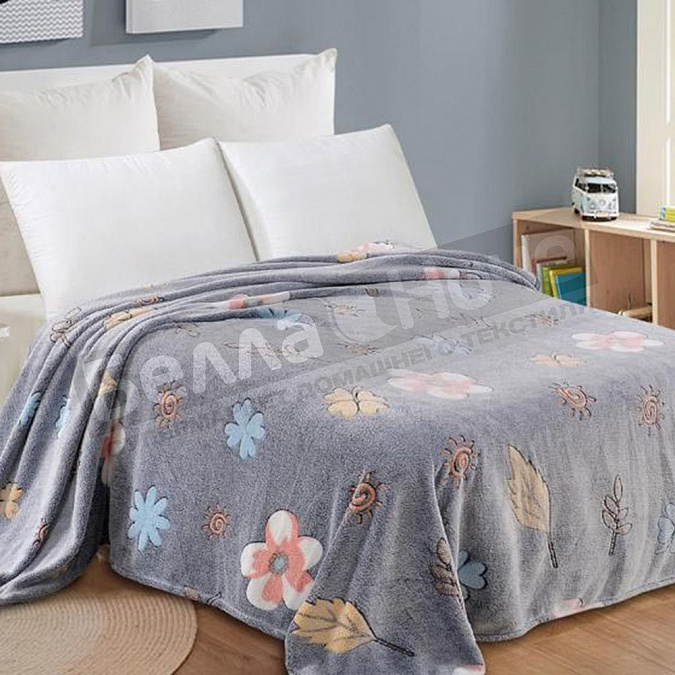 Детальная картинка товара «клео плед бамбук микрофибра cl home 180*200 180/246-pbe/la»