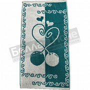 Авангард Полотенце махр. пестр. 30*60 С79-ЮА рис.3132 Вишенки