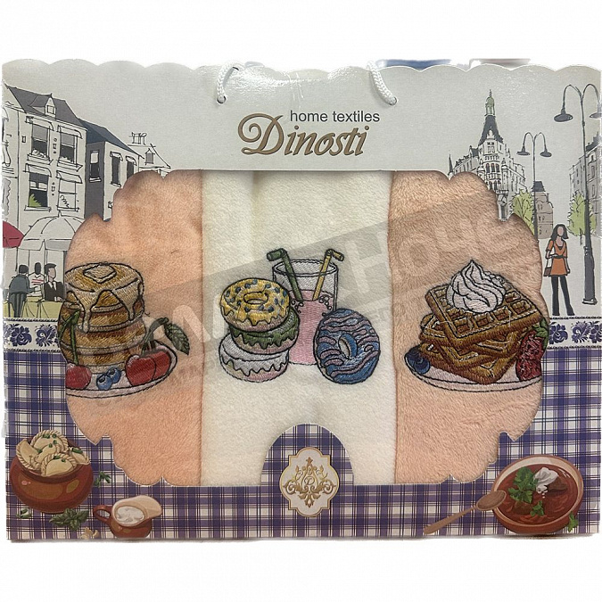 Детальная картинка товара «диности 3 пр. кухон. м/ф 3- 33*60 тмф- 9 десерт »