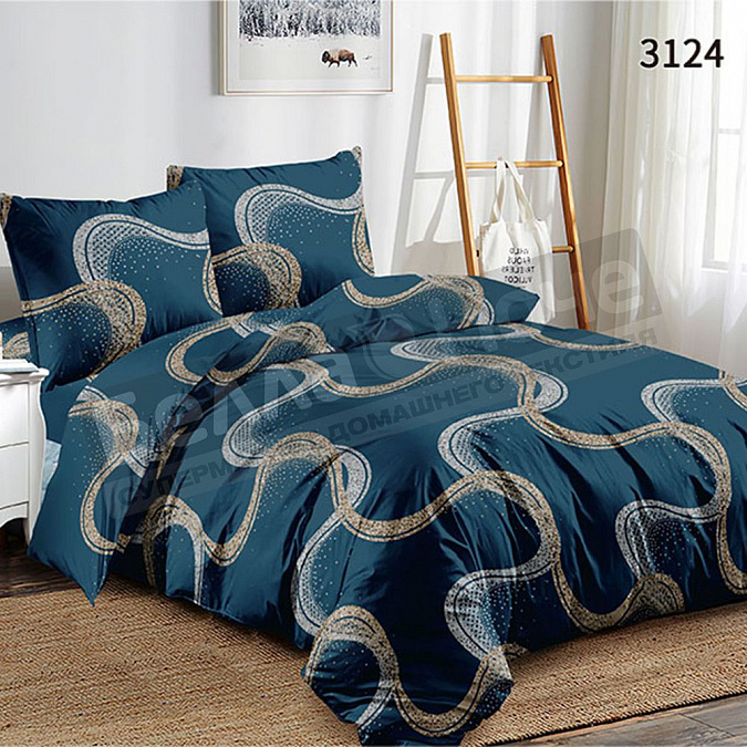 Детальная картинка товара «кпб сонлайт бязь 1,5 сп. 3124»