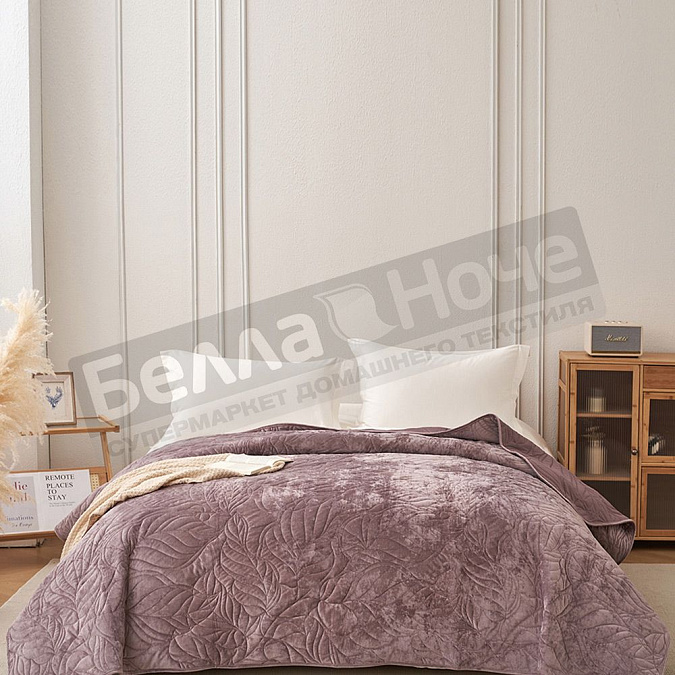 Детальная картинка товара «romance покрывало велюр стёганое на синтепоне 220*240 joy vb5  05»