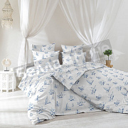 КПБ Веросса сатин-люкс Евро 30087/1 Regatta blue нав.2-50*70+ 2-70*70