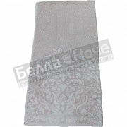 Авангард Полотенце махр. гл/кр жакк С81-ЮА 70*140 рис.6599 Вензель в.187 Миндаль