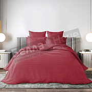 КПБ ВН Страйп-дизайн поплин 1,5сп. 8709/22 Granberry нав.2-70*70