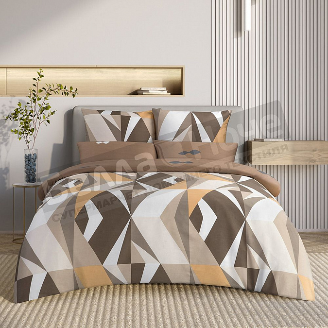 Детальная картинка товара «кпб гармоника сатин дуэт хюгге 4 нав.  »