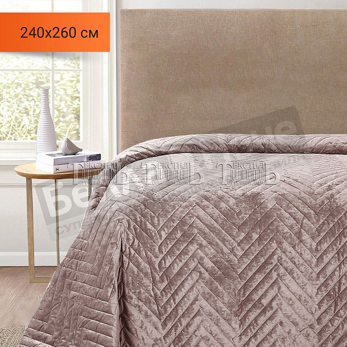 Детальная картинка товара «romance велюр стёганое на синтепоне 160*220 xh vb4  63»