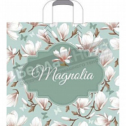 Пакет ПЭ с петлевой ручкой 38*34+3 Артпласт Магнолия