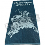 Авангард Полотенце махр. пестр. 50*90 С106-ЮА рис.7779 Настоящему мужчине