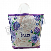 Пакет ПЭ с петлевой ручкой 50*40+20 Интерпак ПВД ЭКО сумка Амур