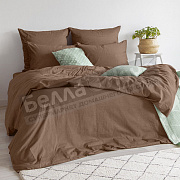 КПБ Веросса сатин-люкс 1,5 сп. 70137 Caramel нав.2-70*70