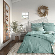 Absolut Пододеяльник Melange Евро 200*220 emerald