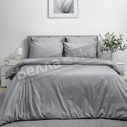 КПБ ВН Страйп-дизайн поплин 2,0 - Макси 8709/ 3 Gray Cloud нав.2-50*70