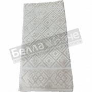 Авангард Полотенце махр. гл/кр жакк С81-ЮА 70*140 рис.4443 Ромбы в.83 Бежевый