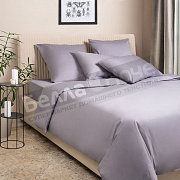 Экотекс Моноспейс Простыня на резинке сатин 140*200/23 Темно- серый