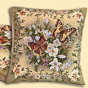 Гобелен Плюс наволочка 50*50 Солнечная бабочка