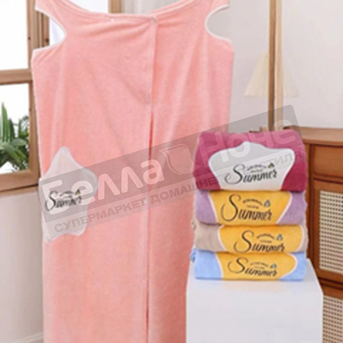 Диности Килт женский с плечиками из микрофибры 105*170 КЖМФ-1 Ассорти