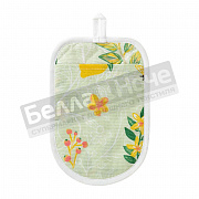СТ Варежка- прихватка двунитка стеганая 17*25 8622/1 Лимонный сад