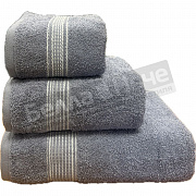 ВВТ 3 пр. К-т полотенец цв.612 Серый 375гр (100)