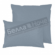 Люксония Пододеяльник сатин гл/кр 1,5сп. Серый