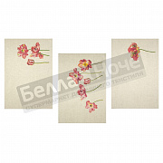 Беларусь 3 пр. Ком-т полотенец лён- хл 3-45*60 рис.294 цв.1 Фрэнсис