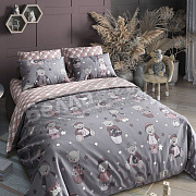 КПБ Luxor поплин Тинейджер Мишки Розовый нав.1-70*70