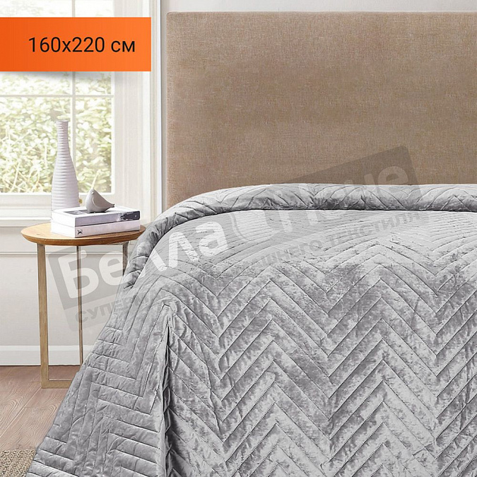 Детальная картинка товара «romance велюр стёганое на синтепоне 160*220 xh vb4  67»