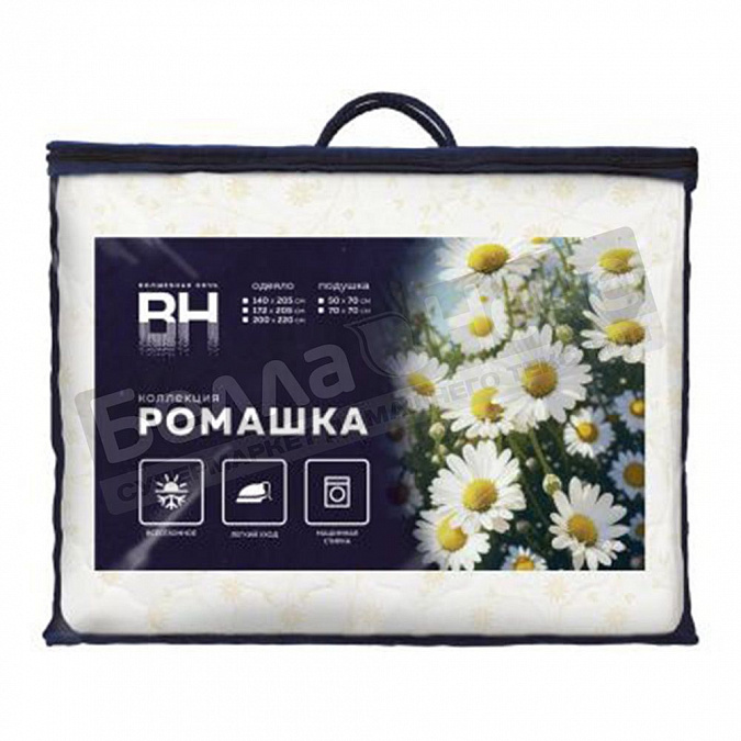 Детальная картинка товара «волшебная ночь ромашка легкое 172*205 (50)  »