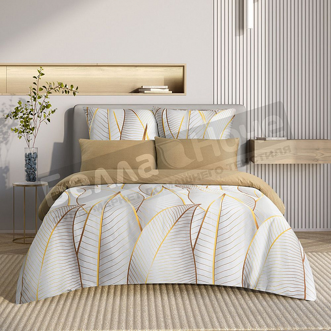 Детальная картинка товара «кпб гармоника сатин дуэт амальфи 4 нав.  »