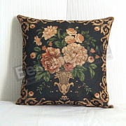 Гобелен Плюс наволочка 38*38 Вазон темный