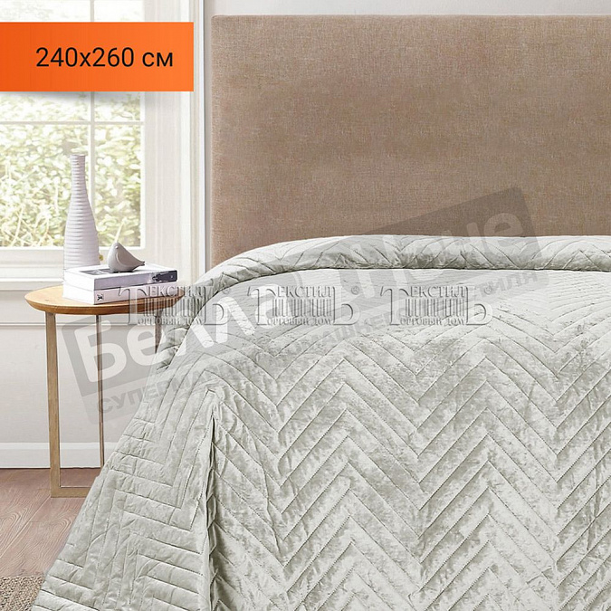 Детальная картинка товара «romance велюр стёганое на синтепоне 240*260 xh vb4  04»