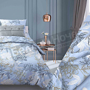 КПБ Бояртекс бязь 2,0 - Макси 189 Симфония в.4 Голубой