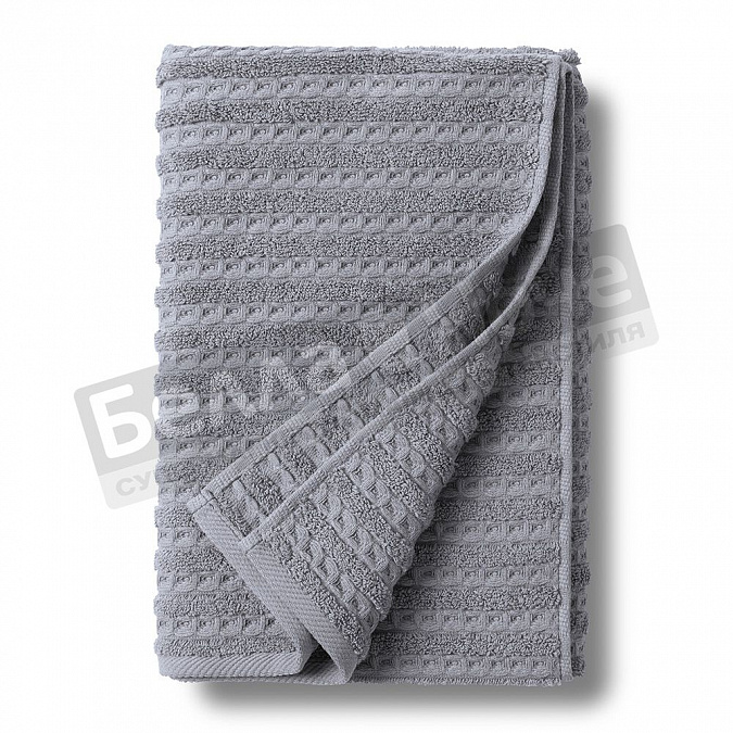 Детальная картинка товара «веросса полотенце махр. гл/кр pique texture 70*140 графит»
